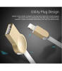 iShopping - Baseus 1M Zinc Alloy USB Lightning Cable - Chrome