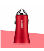 iShopping - Baseus Golden Contractor Dual USB Port Fast Car Charge - Red