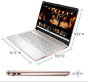 iShopping - HP 15.6" AMD Ryzen 5 3500U 8GB 256GB SSD NVMe RX Vega 8 Laptop Rose Gold (15-EF0025WM)