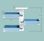 iShopping - Easy Shop Plastic 3 layer Soap Dish