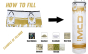 iShopping - MCD Punching Bag & Boxing Kit Full Set White/Golden