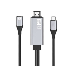 Onten USB-C To HDMI Cable With PD 3.0 Port (OTN- 9572PD)