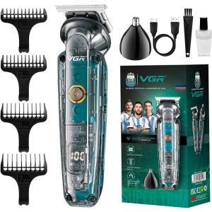 VGR Rechargeable USB-C Men Beard Trimmer - (V-949)