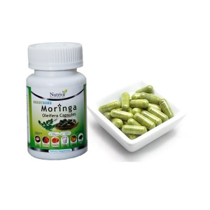 HerbyZone Moringa Oleifera Capsules (45 Capsules)