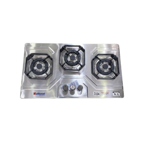Stainless Steel 3 Burners LPG Gas Hob (3104)