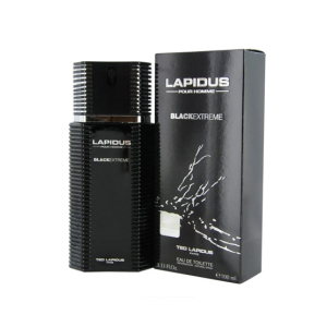 Lapidus Pour Homme Ted Lapidus Black Extreme Eau De Toilette For Men 100ml