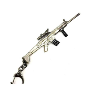 Afreeto PUBG SCAR L Gun Keychain