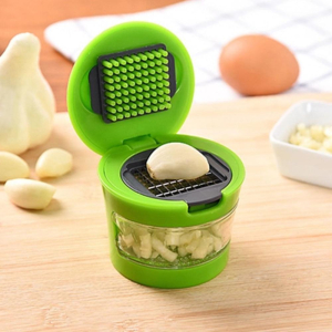 Ferozi Traders Mini Garlic Chopper & Slicer - Green