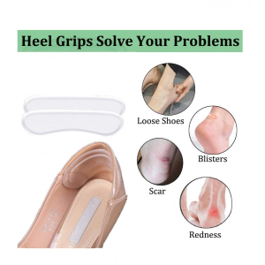 Ferozi Traders Gel Silicone Insole Foot Heel Grip