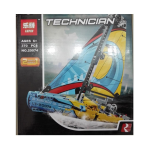 M Toys 2-in-1 Yacht Lego Blocks for Kids - 370pcs