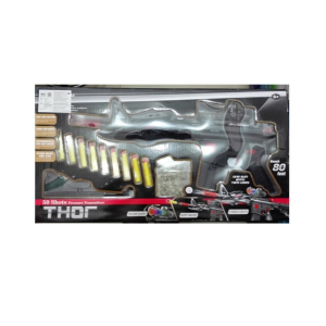 M Toys 2-in-1 Space Gun Toy With Flashlight For Kids