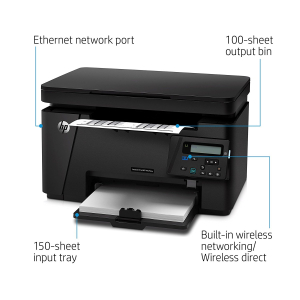 HP LaserJet Pro MFP M125nw Multifunction Printer (CZ173A) - Refurbished