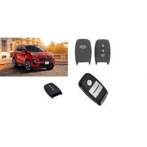 Ferozi Traders Silicone Key Cover For KIA Sportage 