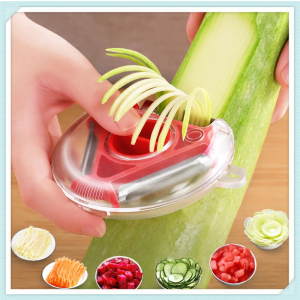 Ferozi Traders 3In1 Vegetable Magic Trio Peeler Cutter