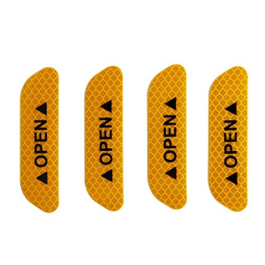 G-Mart Car Door Open Sticker Reflective Tape Pack Of 4