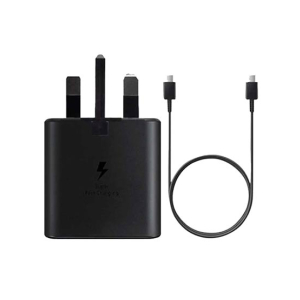Samsung 45w 3 Pin Power Adapter With 1.8m Type C Cable - Black