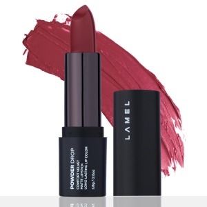Lamel Lipstick Powder Drop - 404 Rose Wood