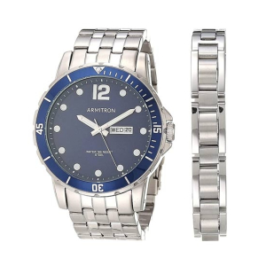 Armitron Men's Watch Silver (20/5338NVSVST)