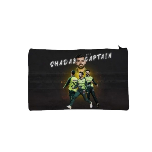Traverse Shadab Khan Digitally Printed Pencil Pouch (T636)