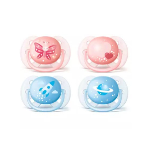 Philips Avent Ultra Soft Pacifiers - Pack Of 2 (SCF222/21)