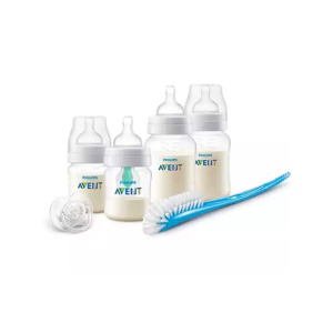Philips Avent Anti Colic Feeding Bottle With Airfree Vent Gift Set (SCD807/00)