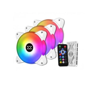 Xigmatek Galaxy III Essential Arctic ARGB Fan Pack Of 3 (EN46461)