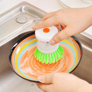 Muzamil Store Kitchen Wash Tool Pot Dish Plastic Brush