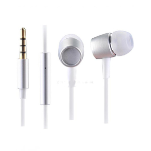 A4Tech Metallic In Ear Headphone Silver (MK-750)