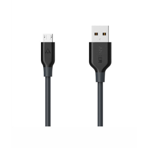 Anker PowerLine Micro USB Cable 3ft Black (A8132H12)