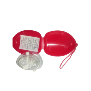 Aair Medicals CPR Mask With Hard Case - Red