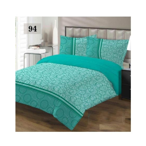 AAM Printed Double Bed Sheet With 2 Pillowcase (1533-94)