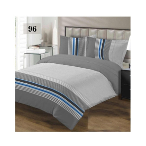 AAM Printed Double Bed Sheet With 2 Pillowcase (1533-96)