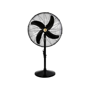 Super Asia 24" Super Standard Pedestal Fan - Black