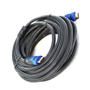 Muzamil Store HDMI Round Cable 25M Blue