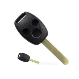 Muzamil Store 3 Buttons Remote Car Key Shell For Honda