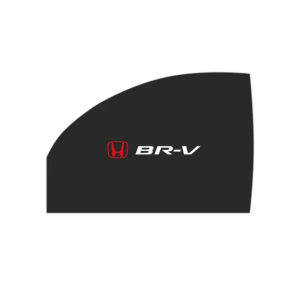 Muzamil Store Sun Side Windows Shades With Logo Honda BR-V (2014-2024)