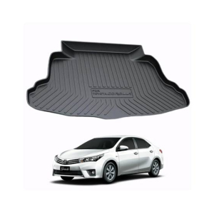 Muzamil Store Toyota Corolla Foam Trunk Mat Black