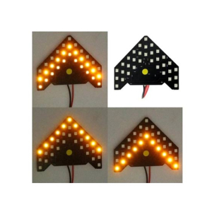 Muzamil Store Car LED Light For Side Replicate Arrow - 2Pcs