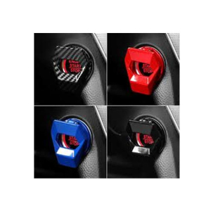 Muzamil Store Car Engine Start Stop Switch Button Cover