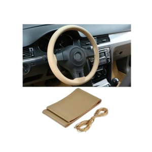 Muzamil Store Car Steering Wheel Cover With Needles