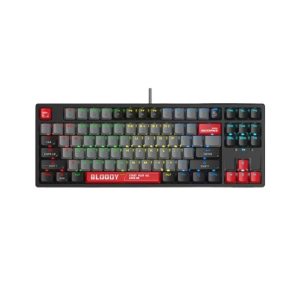 A4Tech Bloody RGB Mechanical Keyboard Red Switch (S87)-Energy Red