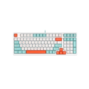 A4Tech Hot Swappable Mechanical Keyboard (FS300)-White
