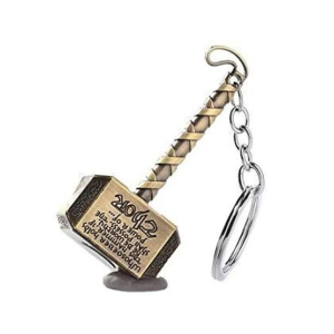 Afreeto Marvel Giant Thor Hammer Keychain