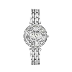Anne Klein Crystal Women's Watch Silver (AK/3119PVSV)