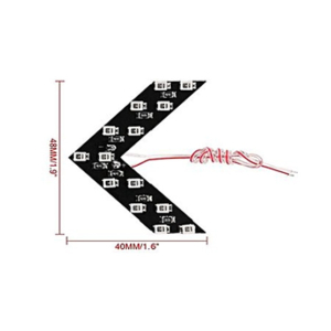 Al Ghafoor Car Side Mirror Arrow Indicator - Pair