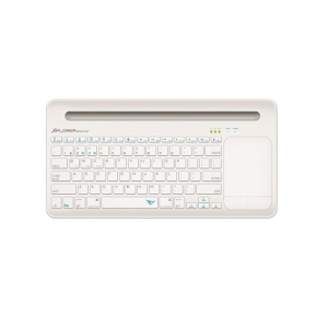 Alcatroz Xplorer Dock 2 Bluetooth Keyboard White/Light Grey