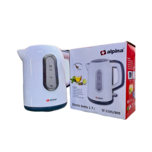 Alpina 2200 W Cordless Kettle 1.7L White (SF-2105/809)