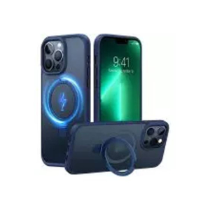 Torras UPRO OStand Shockproof Case For iPhone 13 Pro Max Dark Blue (AMT-6194)