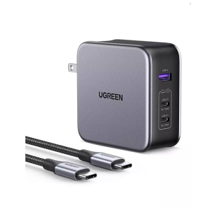 Ugreen Nexode 3 Ports 140W USB C Charger With 240W Cable (90548)