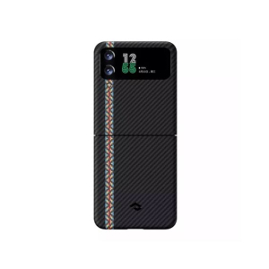 Pitaka MagEZ 3 Carbon Fiber Magnetic Case For Galaxy Z Flip 4 (AMT-6237)